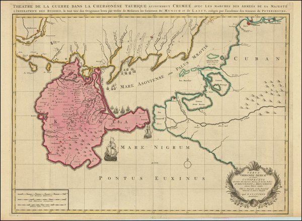 72-Russia and Ukraine Map By Reiner & Joshua Ottens