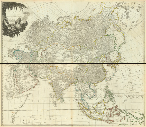 82-Asia and Asia Map By Robert Sayer / John Bennett