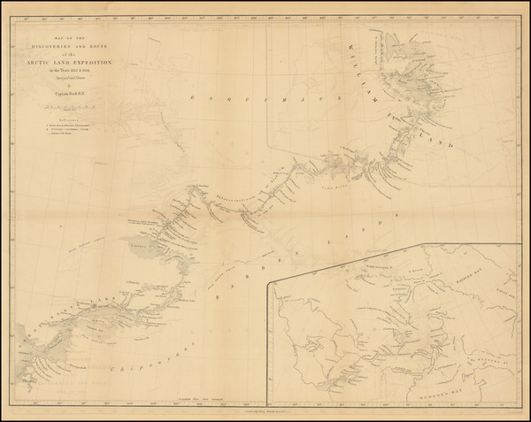 38-Polar Maps and Canada Map By John Arrowsmith