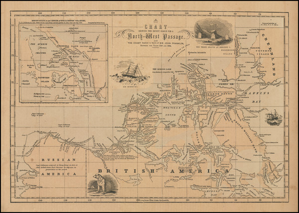 97-Polar Maps and Canada Map By Charles Morse