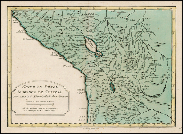 64-South America Map By A. Krevelt