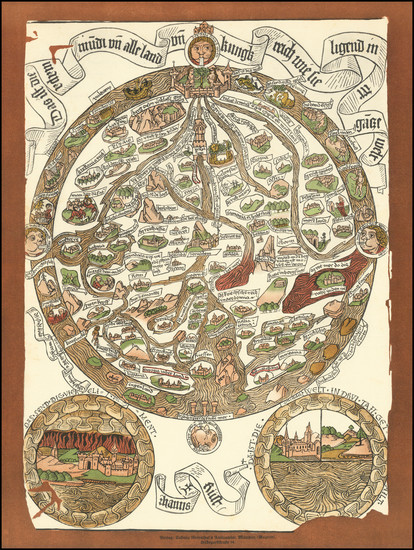 8-World and Pictorial Maps Map By Hanns Rust