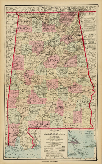 72-South Map By O.W. Gray