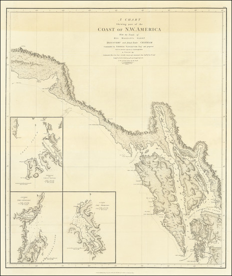 34-Alaska Map By George Vancouver