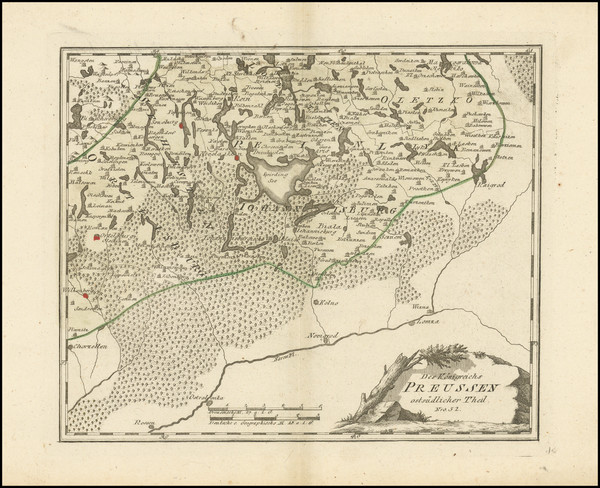 20-Poland Map By Franz Johann Joseph von Reilly