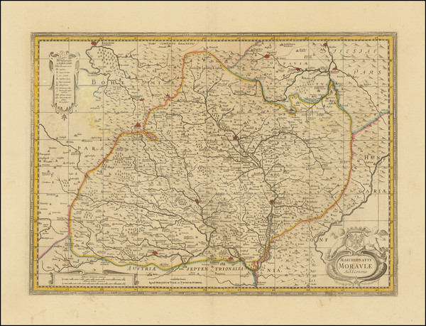 4-Czech Republic & Slovakia Map By Valk & Schenk