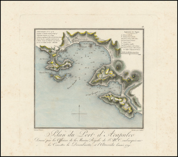 29-Mexico Map By Alexander Von Humboldt