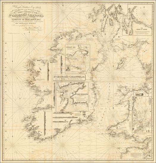 25-British Isles and Ireland Map By James Whittle  &  Joseph Huddart  &  Richard Holmes La