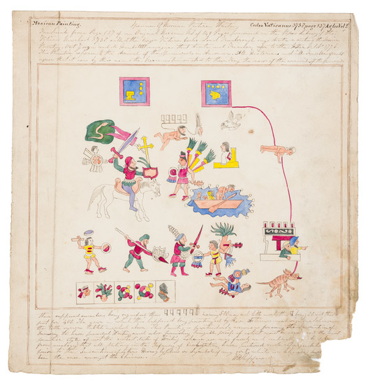 3-Mexico and Native American & Indigenous Map By William Henry Shippard