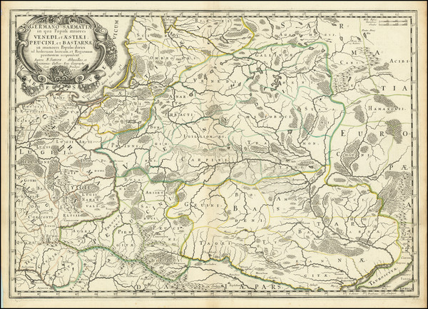 79-Poland and Russia Map By Nicolas Sanson