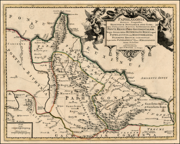 96-Turkey and Turkey & Asia Minor Map By Pierre Mortier