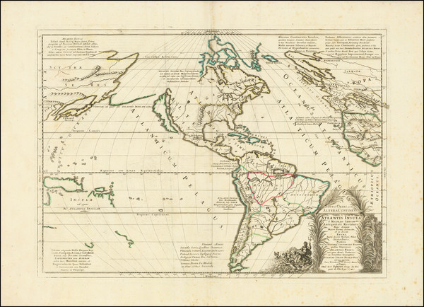 76-Atlantic Ocean, South America, Australia & Oceania, Pacific, Oceania and America Map By Nic