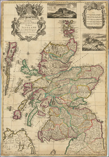 20-Scotland Map By Henry Overton
