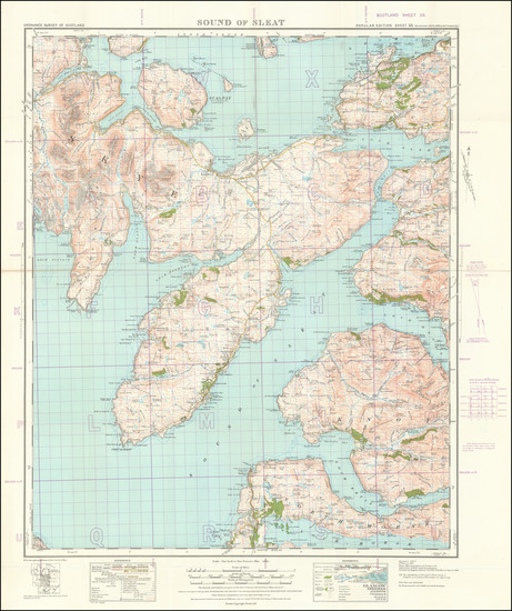 46-Scotland Map By Ordnance Survey