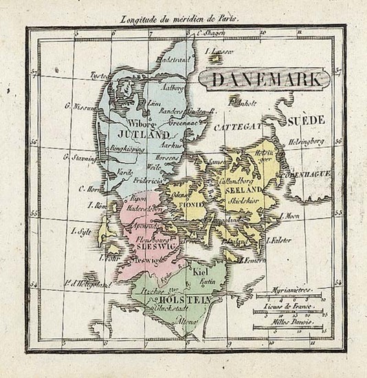 35-Europe and Scandinavia Map By Denisle-Tardieu