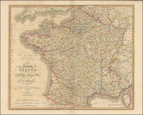 33-France Map By William Faden