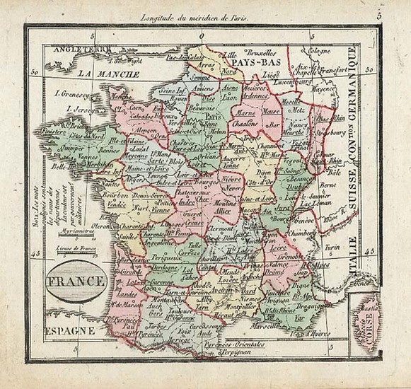 12-Europe and France Map By Denisle-Tardieu