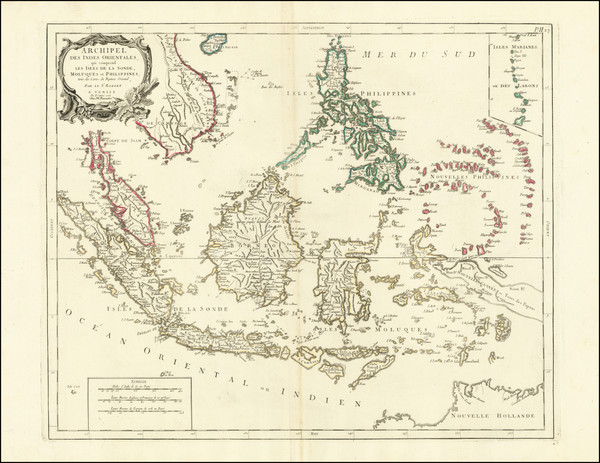 78-Southeast Asia, Philippines, Indonesia and Malaysia Map By Paolo Santini / Giovanni Antonio Rem