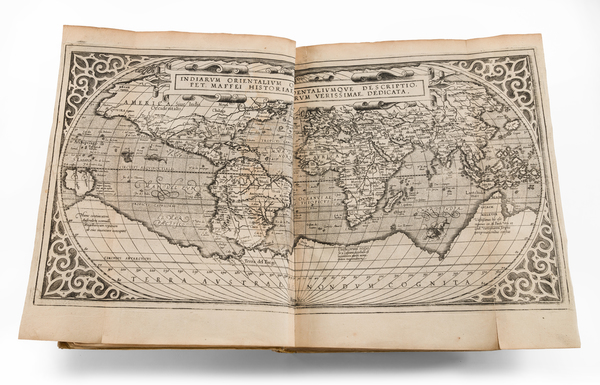 12-World and Rare Books Map By Peter Maffei