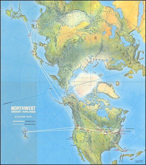 0-World, Northern Hemisphere and United States Map By Anonymous