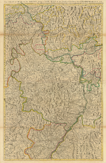 49-Nord et Nord-Est and Mitteldeutschland Map By Thomas Bowles