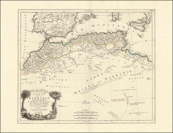 41-North Africa Map By Paolo Santini