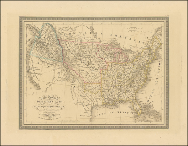 6-United States Map By Louis Vivien