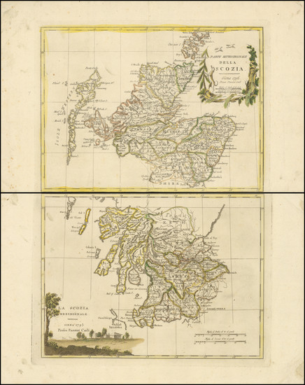 94-Scotland Map By Pazzini Carli