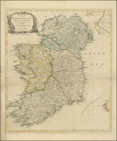 13-Ireland Map By Carington Bowles / John Bowles