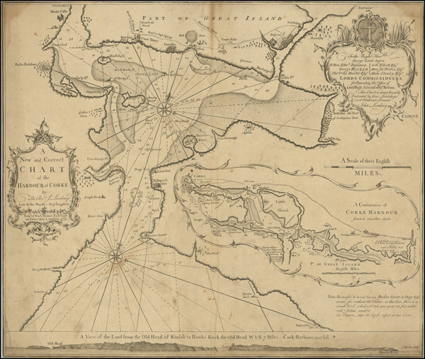 76-Ireland Map By John Lindsay / Mount & Page