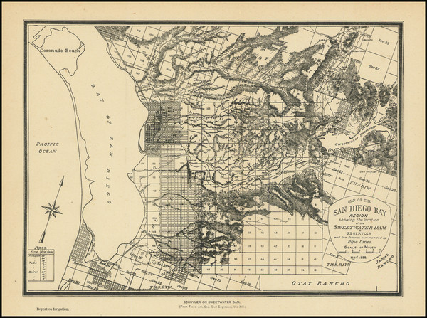 70-San Diego Map By Transactions / Society of American Civil Engineers