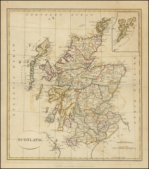 30-Scotland Map By Neele