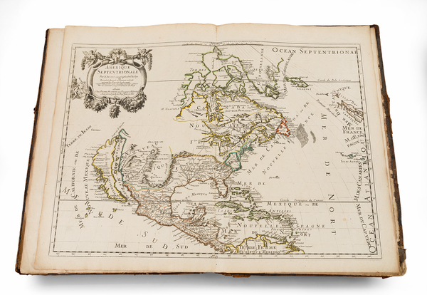 3-Atlases Map By Pierre Moullart-Sanson / Jean-Baptiste Nolin / Nicolas Sanson / Guillaume Sanson