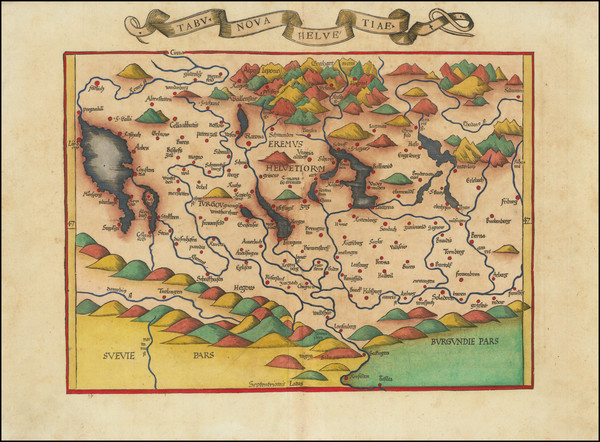 47-Switzerland Map By Lorenz Fries