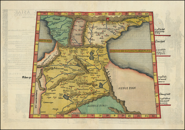 77-Central Asia & Caucasus and Persia & Iraq Map By Lorenz Fries