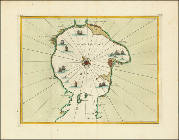 60-Philippines Map By Francois Valentijn