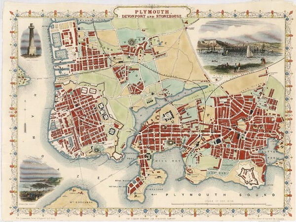 12-Europe and British Isles Map By John Tallis