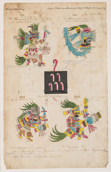 75-Mexico and Native American & Indigenous Map By William Henry Shippard