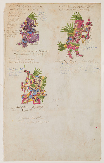 1-Mexico and Native American & Indigenous Map By William Henry Shippard