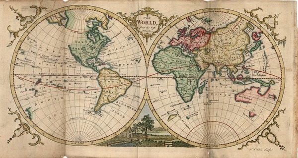 43-World and World Map By Thomas Kitchin