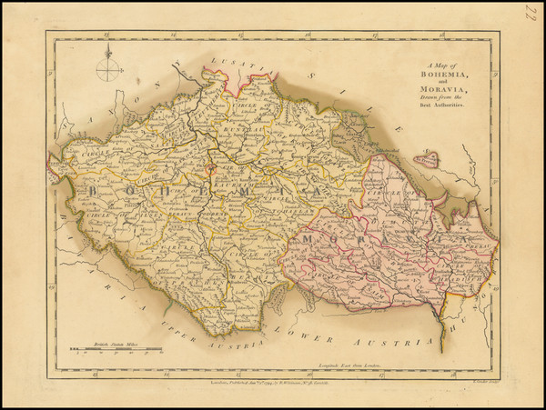 30-Poland, Romania and Czech Republic & Slovakia Map By Robert Wilkinson