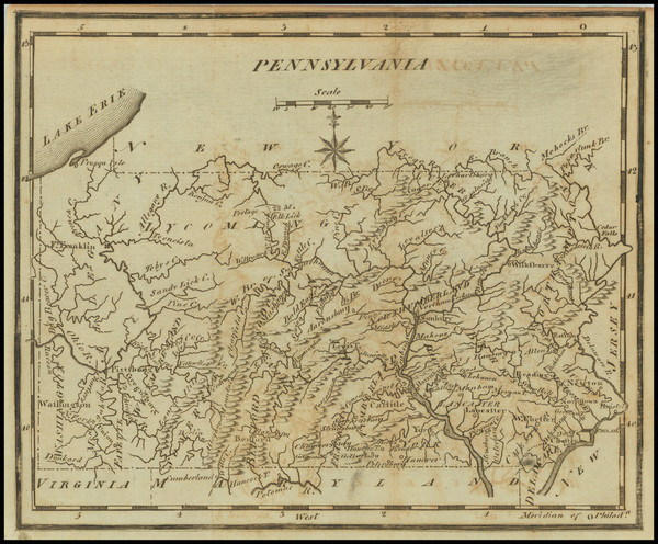 17-Pennsylvania Map By Joseph Scott