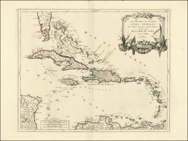 82-Caribbean Map By Paolo Santini