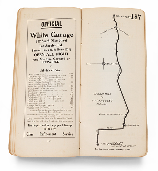 32-California, San Francisco & Bay Area and Los Angeles Map By San Francisco Motor Club