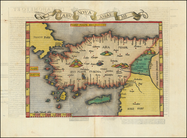 49-Turkey and Turkey & Asia Minor Map By Lorenz Fries