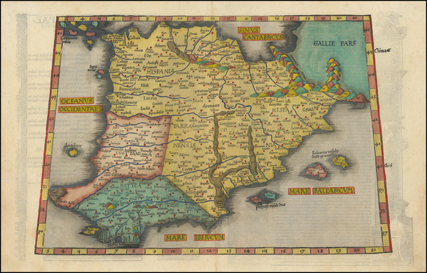 6-Spain and Portugal Map By Lorenz Fries