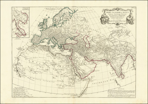 25-World, Asia and Africa Map By Paolo Santini