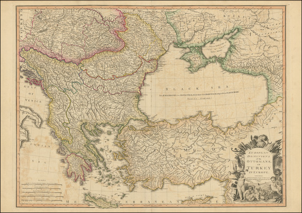 16-Russia, Ukraine, Romania, Balkans, Turkey, Turkey & Asia Minor and Greece Map By William Fa