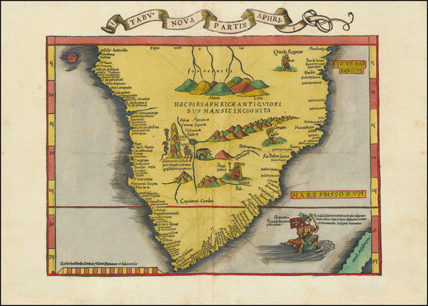 62-South Africa Map By Lorenz Fries