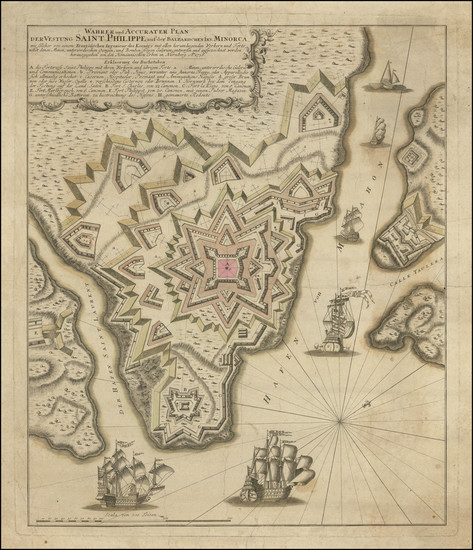 18-Spain and Balearic Islands Map By Homann Heirs